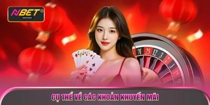Cụ thể về các khoản khuyến mãi